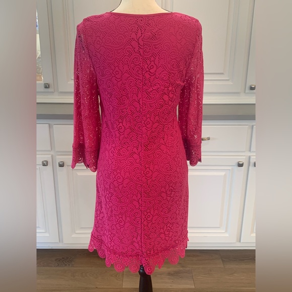 Laundry by Shelli Segal Los Angeles ~ Sheath Dress in Pink ~ Size 10 - Picture 3 of 14